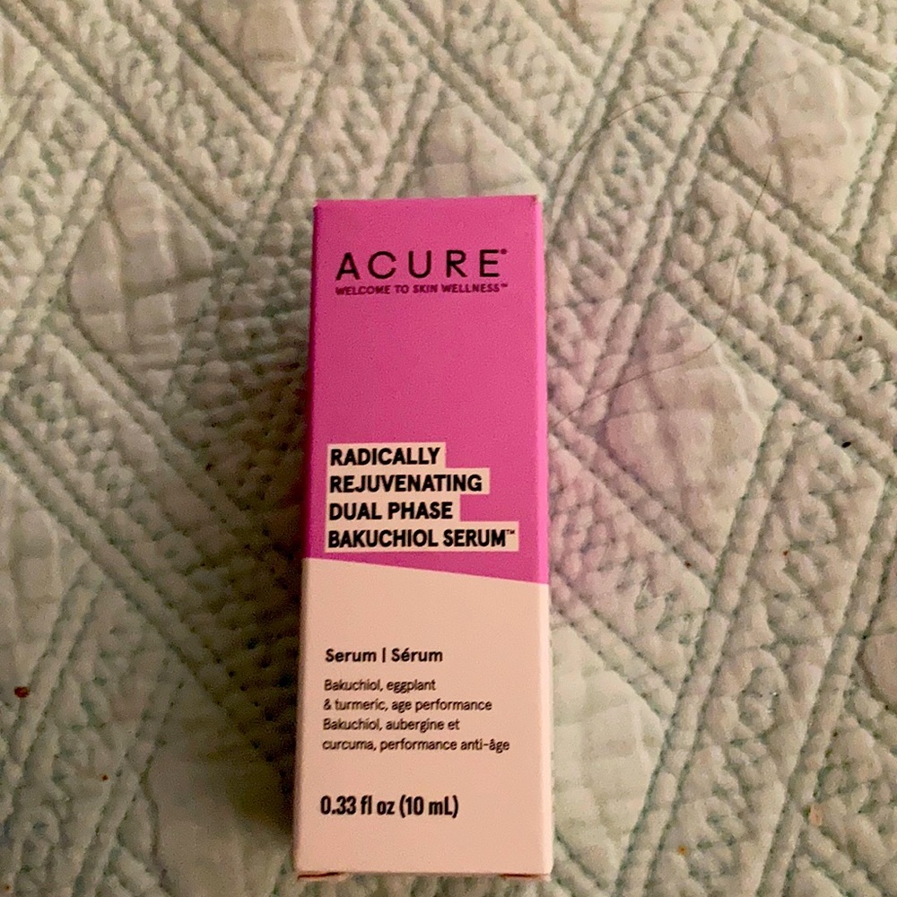 Acude rejuvenating dual phase bakuchiol serum